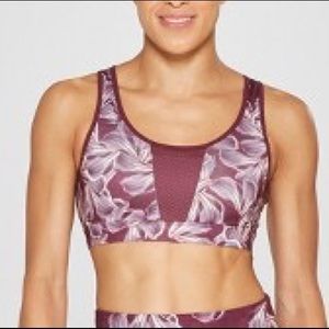 Champion C9 Sports Purple Floral Bra Large